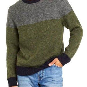Goodfellow & Co Men's Sweater Gray, Olive and black Size L